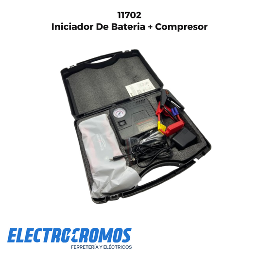 Iniciador De Bateria + Compresor