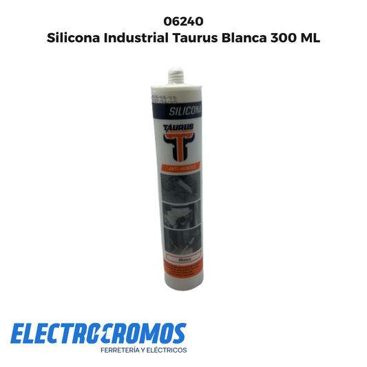 Silicona Industrial Taurus Blanca 300 ML