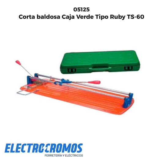 Corta baldosa Caja Verde Tipo Ruby TS-60