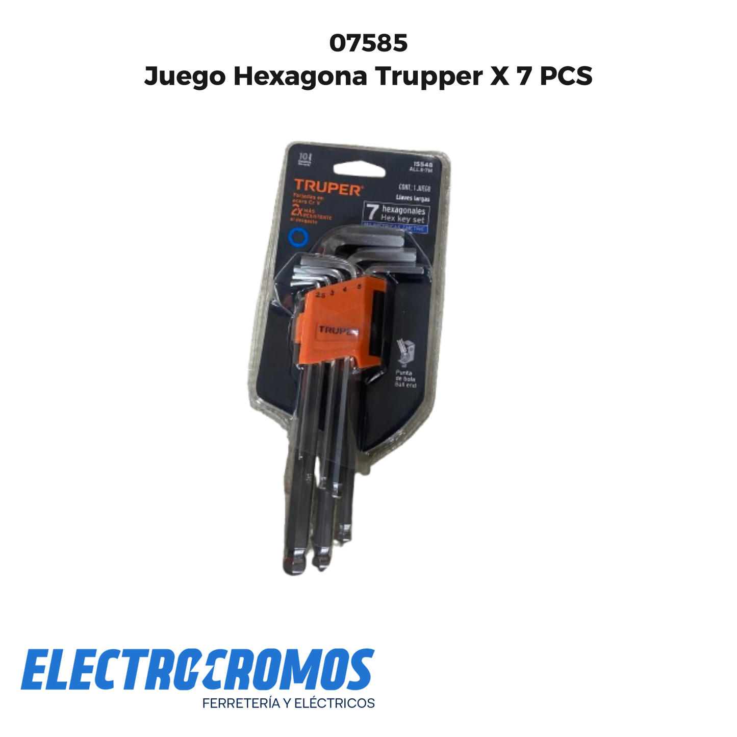 Juego Hexagona Trupper X 7 PCS