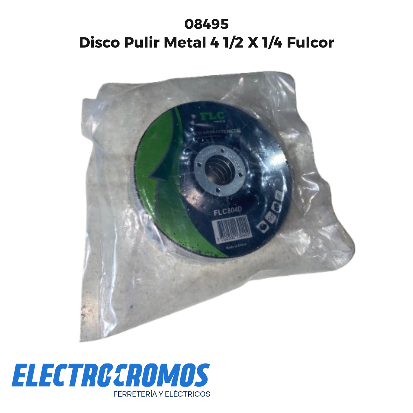 Disco Pulir Metal 4 1/2 X 1/4 Fulcor