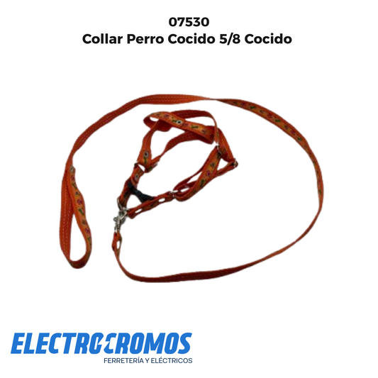 Collar Perro Cocido 5/8 Cocido