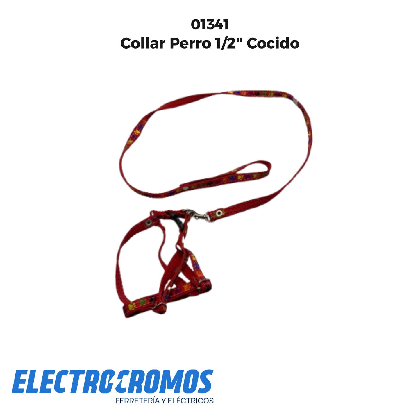 Collar Perro 1/2" Cocido