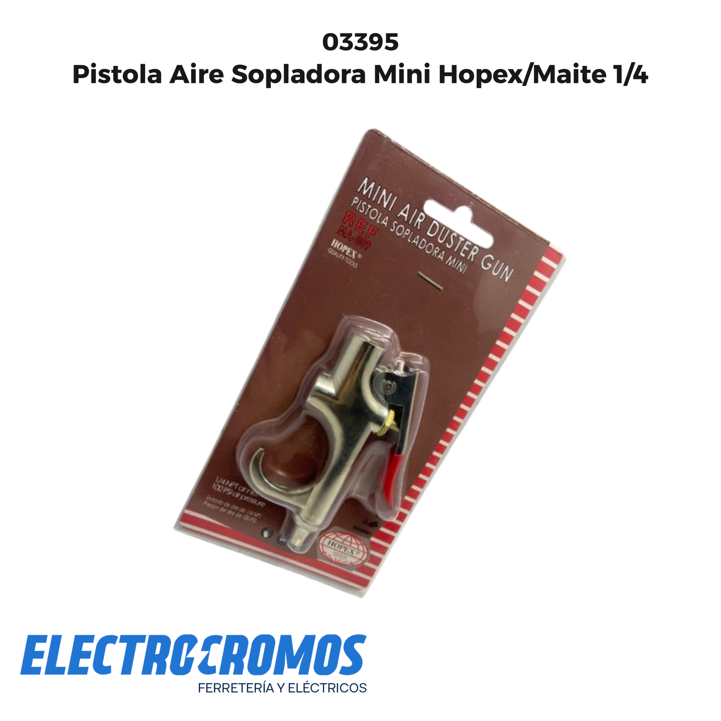 Pistola Aire Sopladora Mini Hopex/Maite 1/4