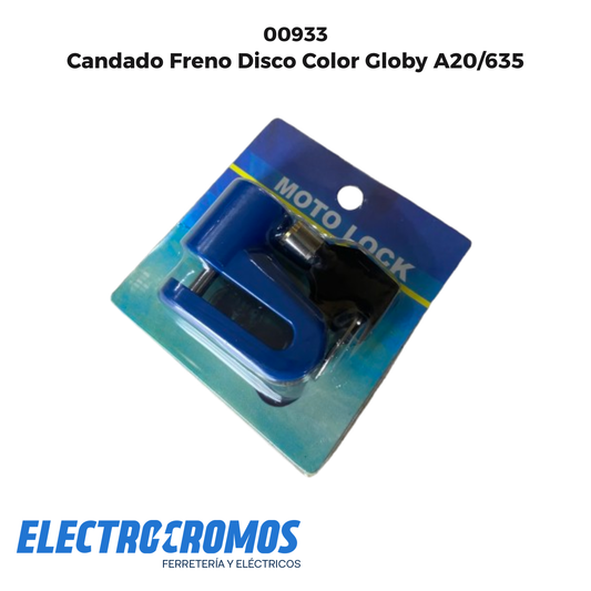 Candado Freno Disco Color Globy A20/635