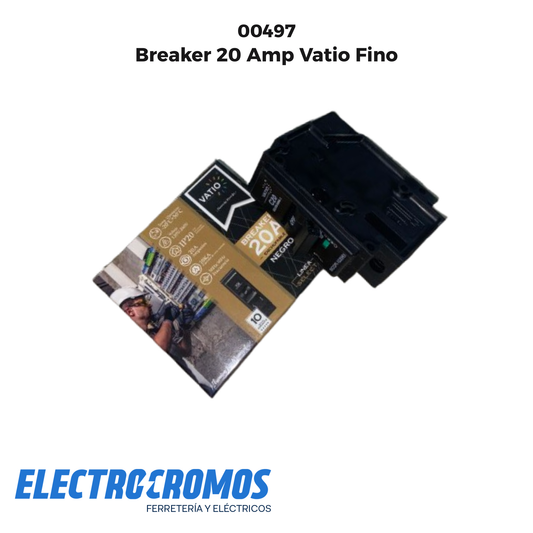 Breaker 20 Amp Vatio Fino