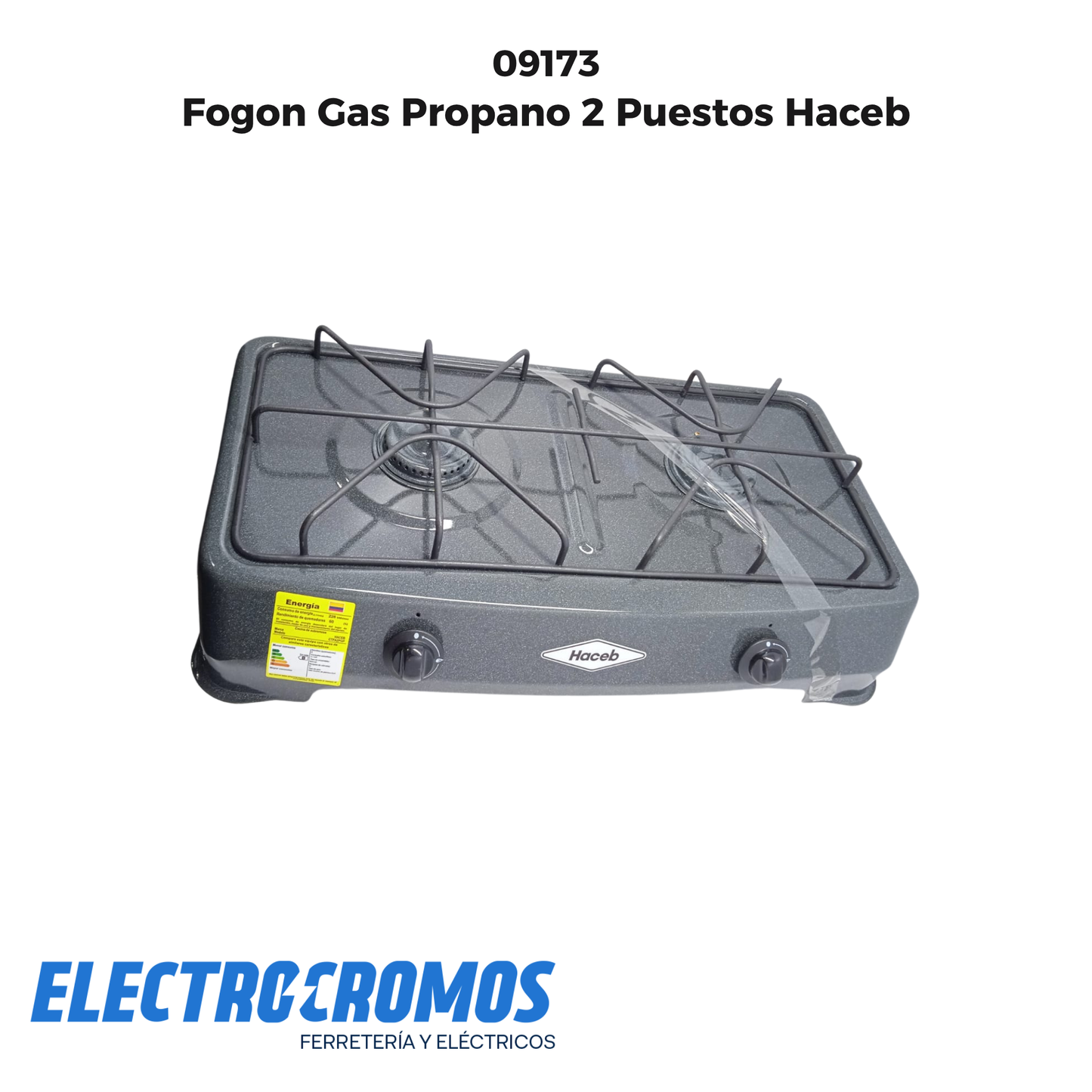 Fogon Gas Propano 2 Puestos Haceb