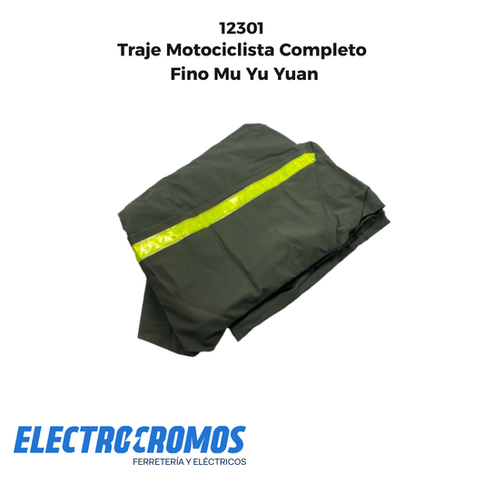 Traje Motociclista Completo Fino Mu Yu Yuan