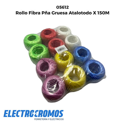 Rollo Fibra Pña Gruesa Atalotodo X 150M