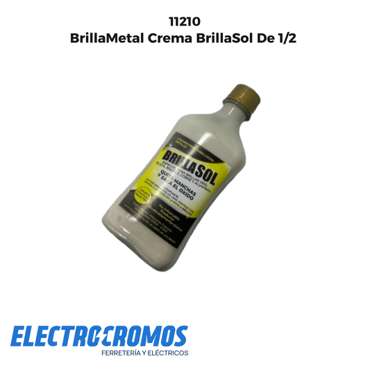 BrillaMetal Crema BrillaSol De 1/2