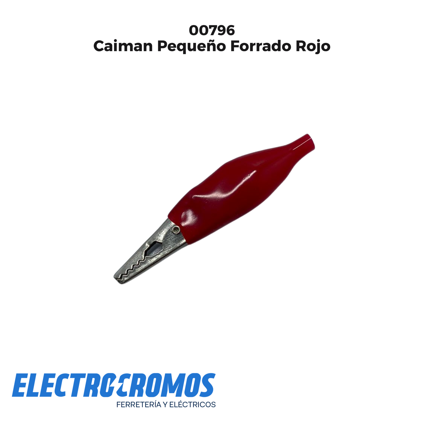 Caiman Pequeño Forrado Rojo