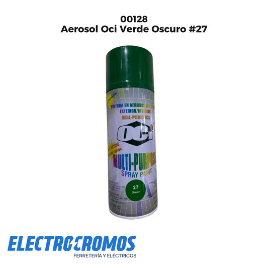 Aerosol Oci Verde Oscuro #27