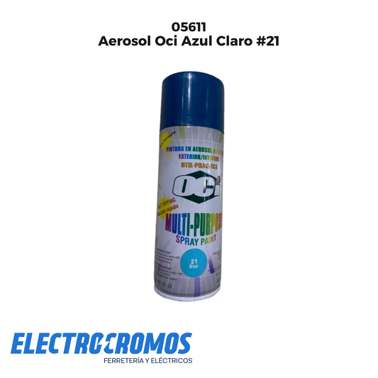 Aerosol Oci Azul Claro #21