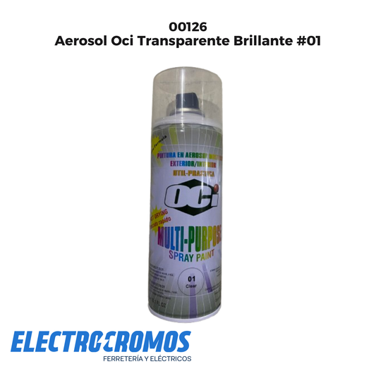 Aerosol Oci Transparente Brillante #01