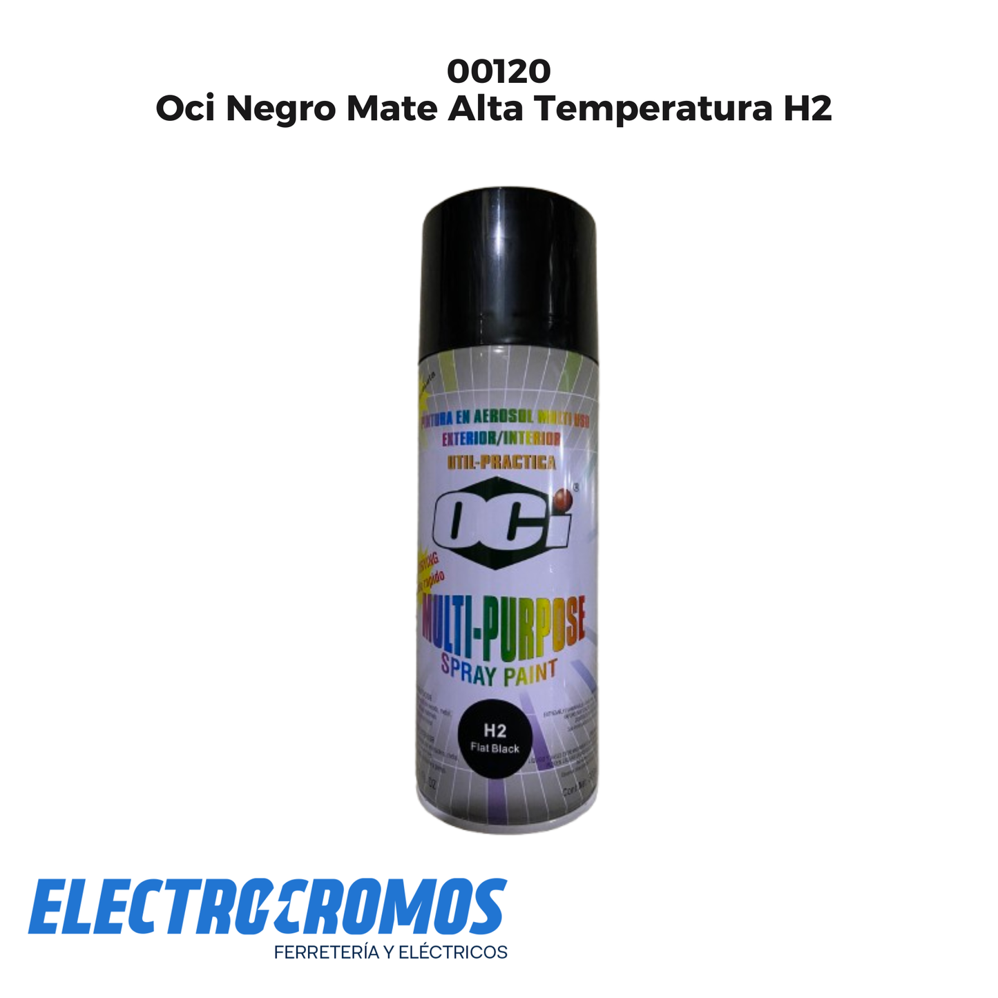 Oci Negro Mate Alta Temperatura H2