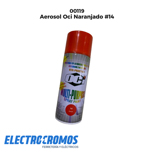Aerosol Oci Naranjado #14