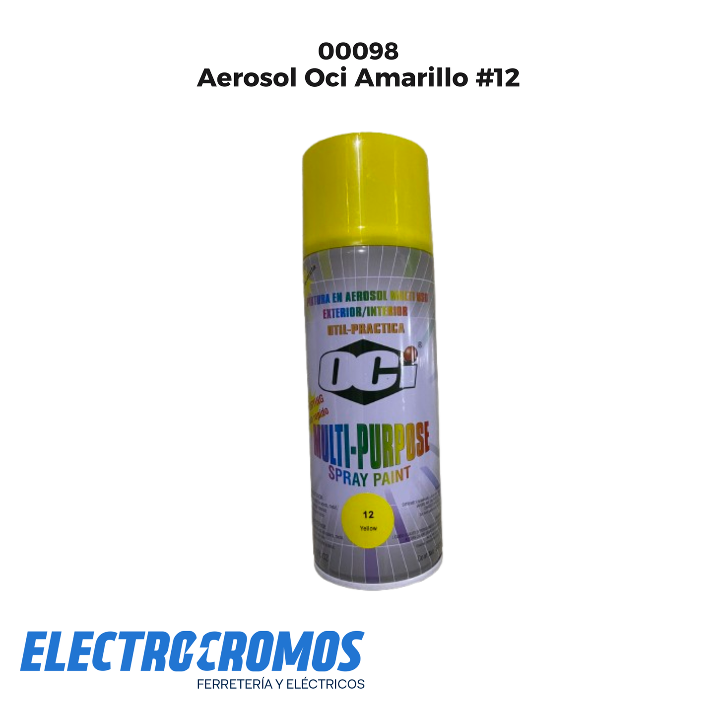 Aerosol Oci Amarillo #12