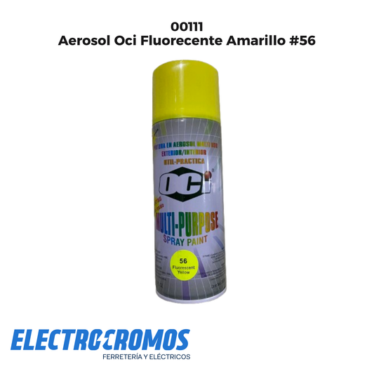 Aerosol Oci Fluorecente Amarillo #56