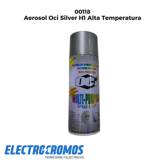 Aerosol Oci Silver H1 Alta Temperatura