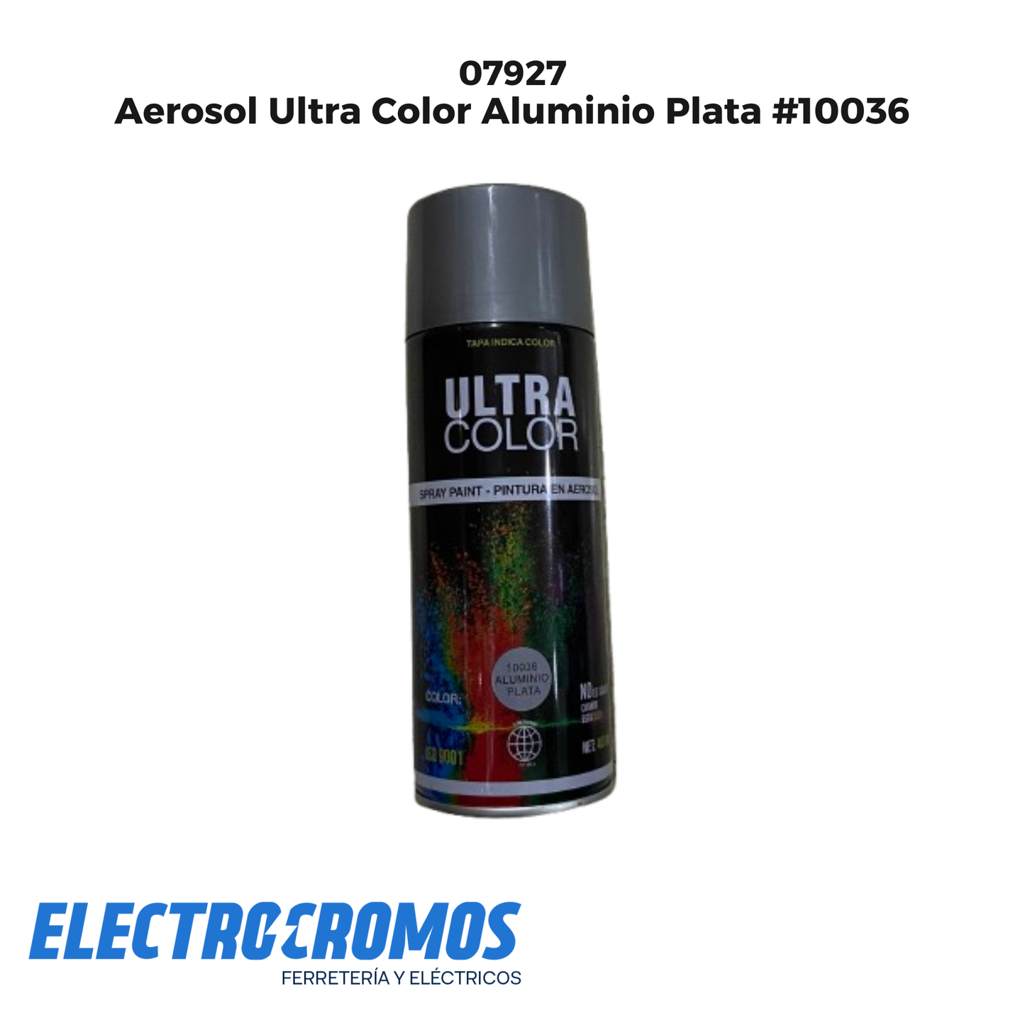 Aerosol Ultra Color Aluminio Plata #10036