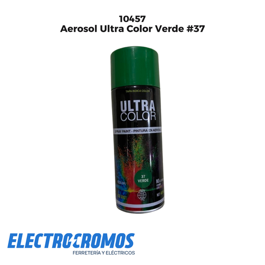 Aerosol Ultra Color Verde #37