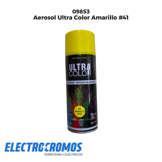 Aerosol Ultra Color Amarillo #41