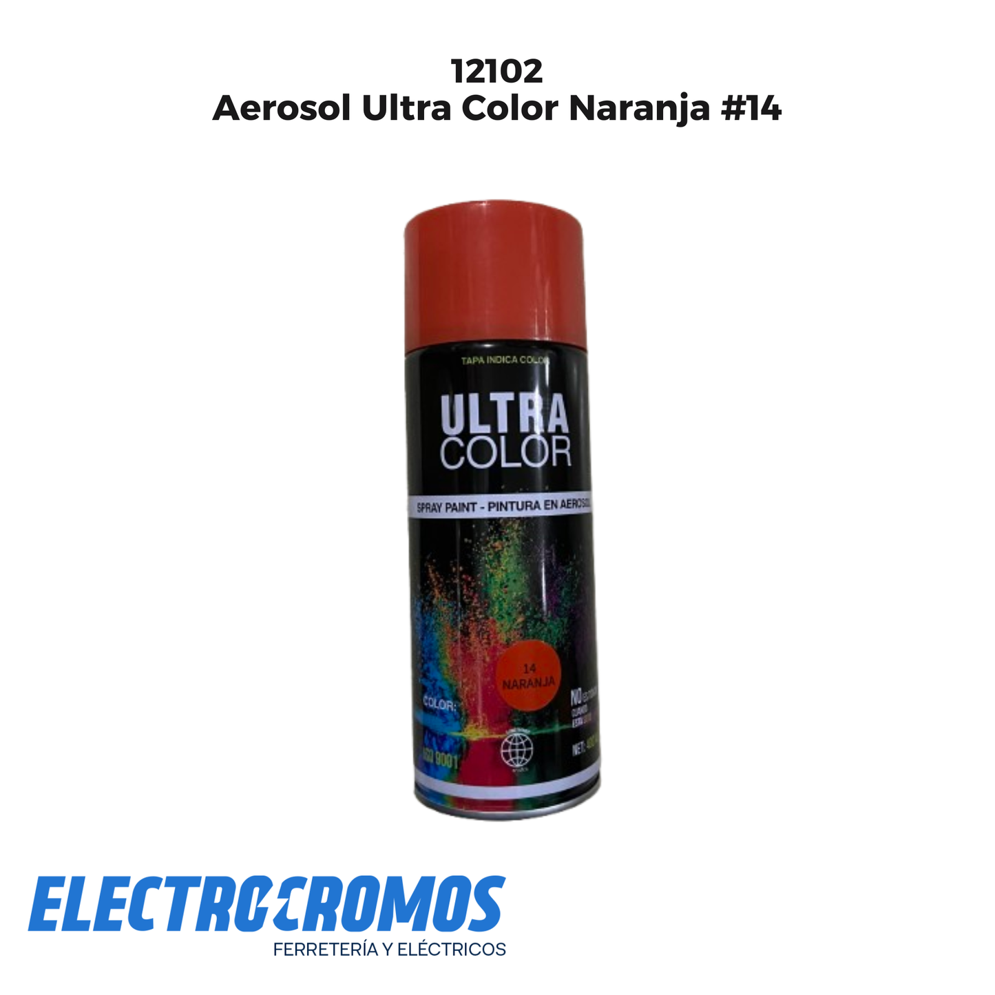 Aerosol Ultra Color Naranja #14