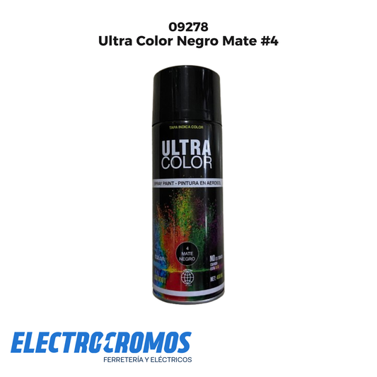 Ultra Color Negro Mate #4