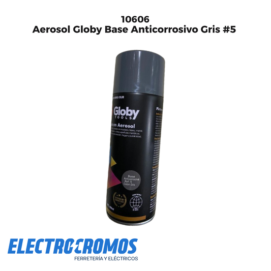 Aerosol Globy Base Anticorrosivo Gris #5