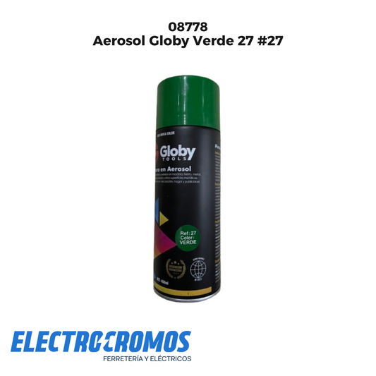 Aerosol Globy Verde 27