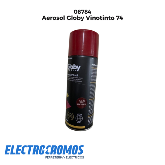 Aerosol Globy Vinotinto 74