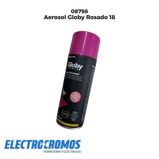 Aerosol Globy Rosado 18