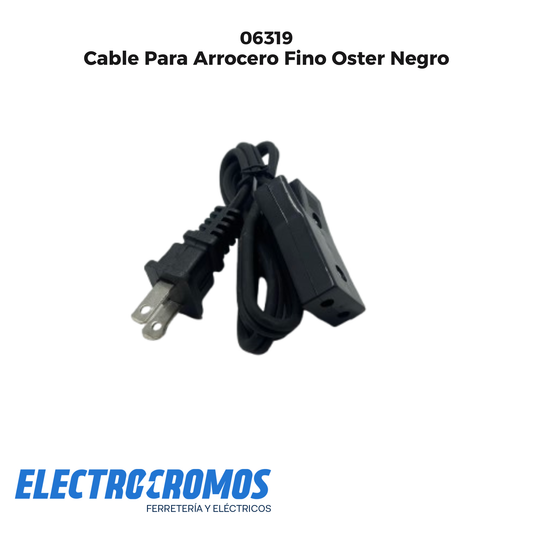 Cable Para Arrocero Fino Oster Negro