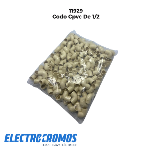 Codo Cpvc De 1/2