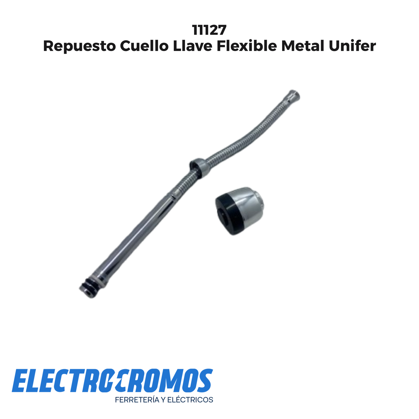 Repuesto Cuello Llave Flexible Metal Unifer