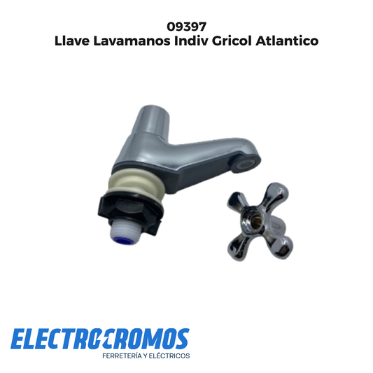 Llave Lavamanos Indiv Gricol Atlantico