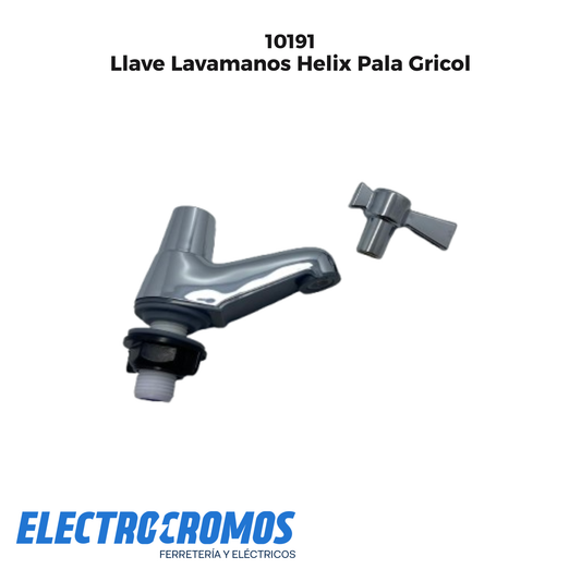 Llave Lavamanos Helix Pala Gricol