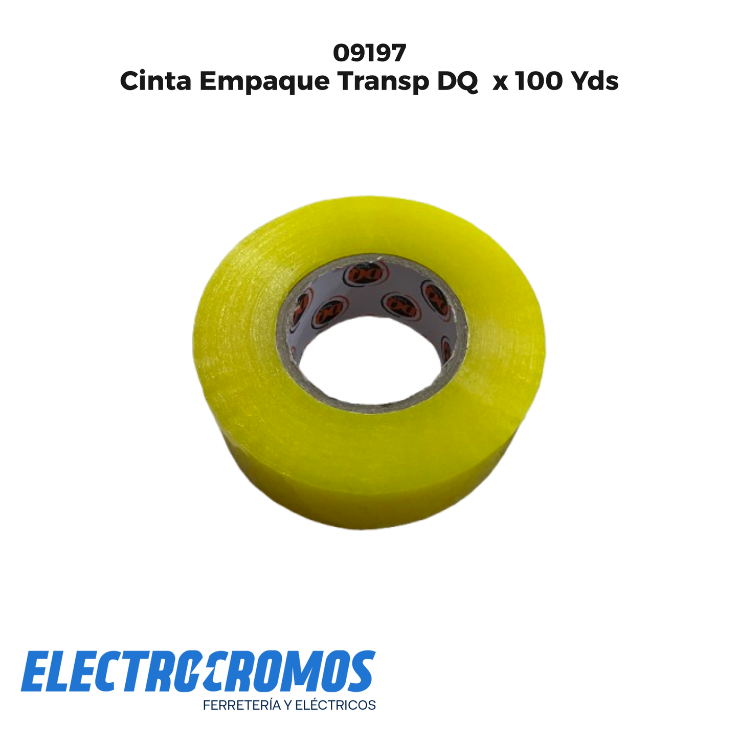 Cinta Empaque Transp DQ  x 100 Yds
