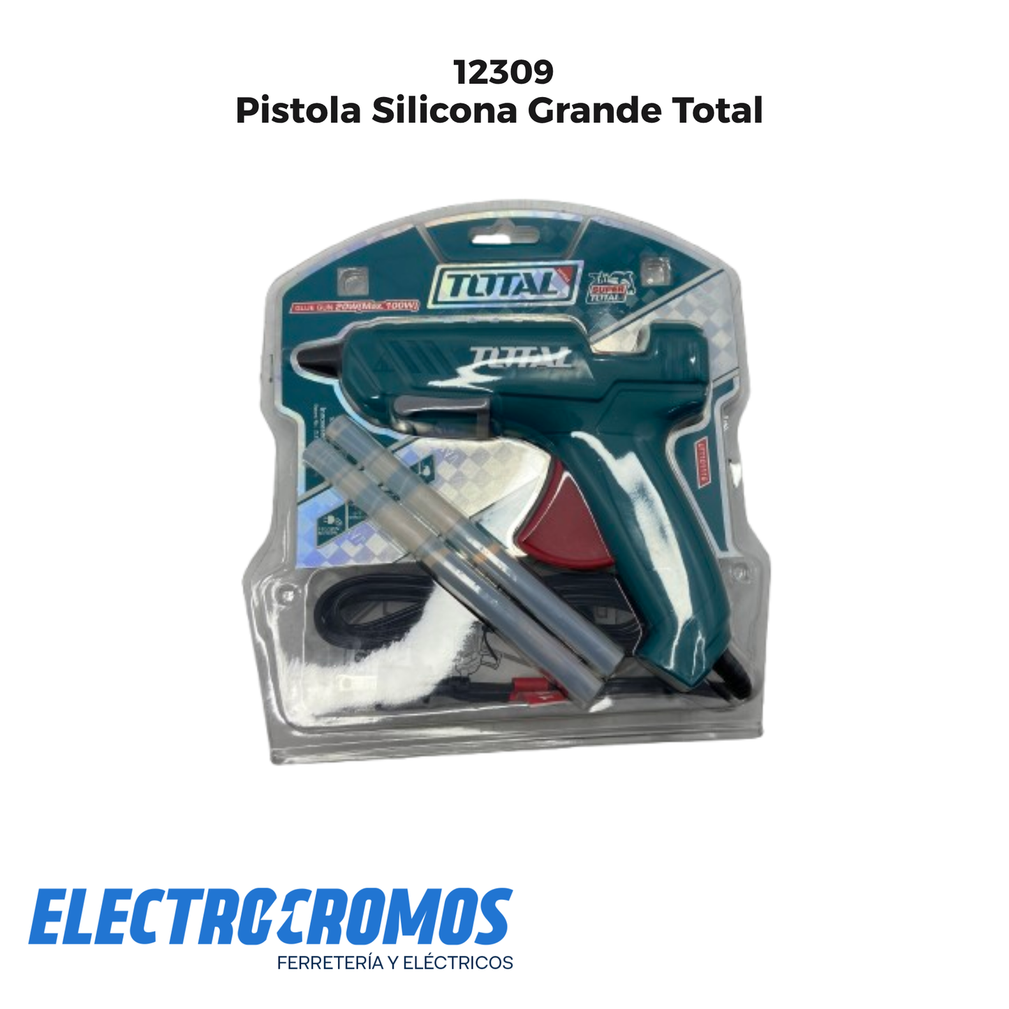Pistola Silicona Grande Total