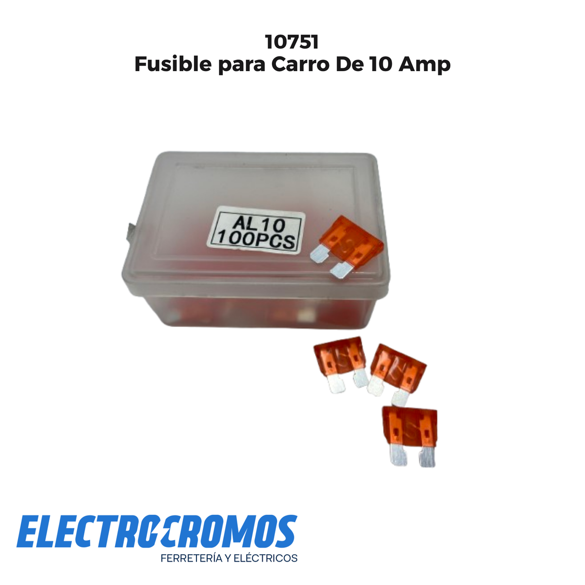 Fusible para Carro De 10 Amp