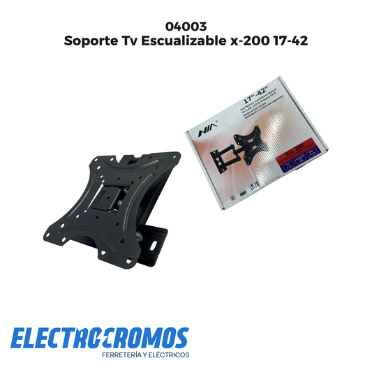 Soporte Tv Escualizable x-200 17-42