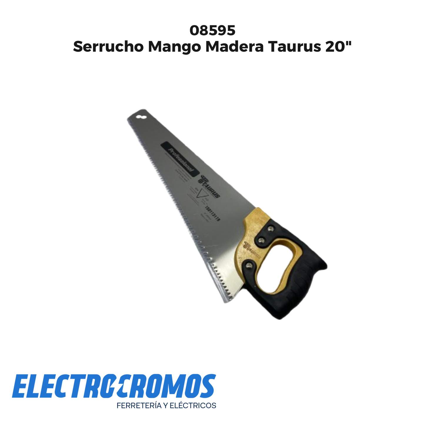 Serrucho Mango Madera Taurus 20"