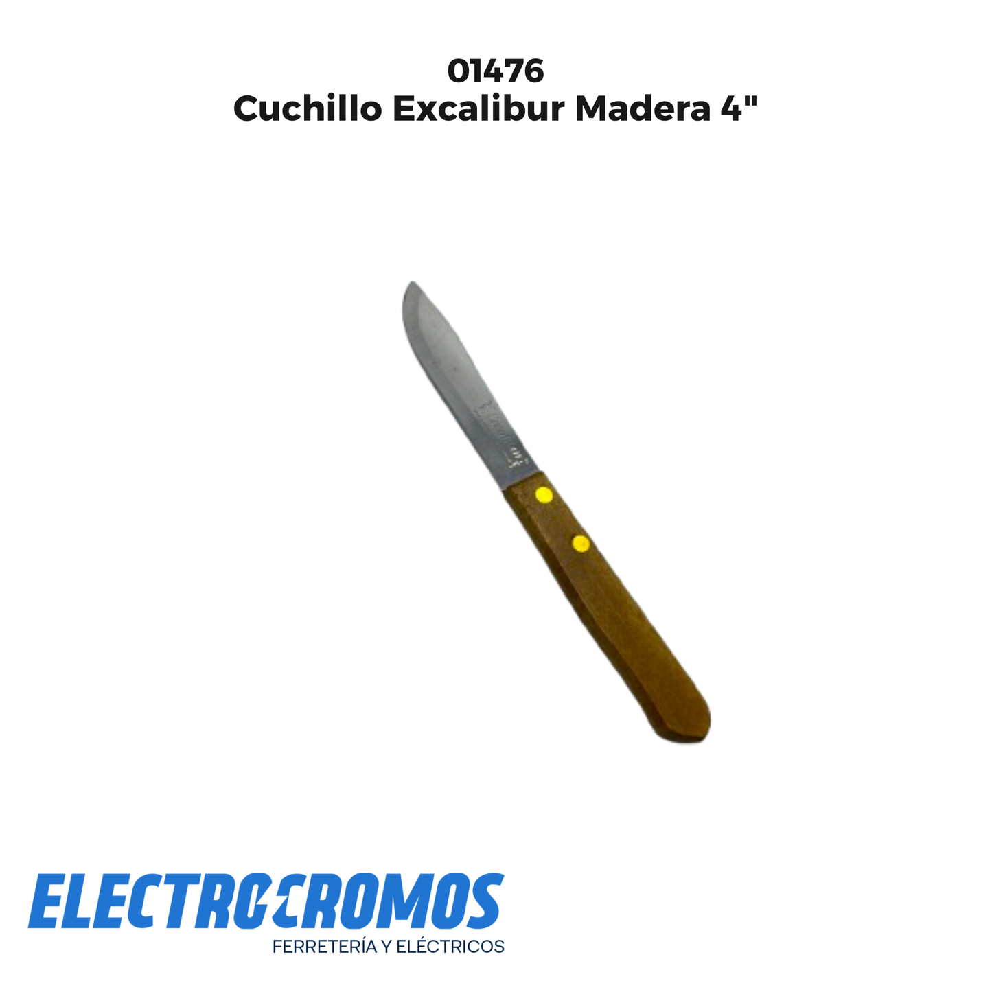 Cuchillo Excalibur Madera 4"