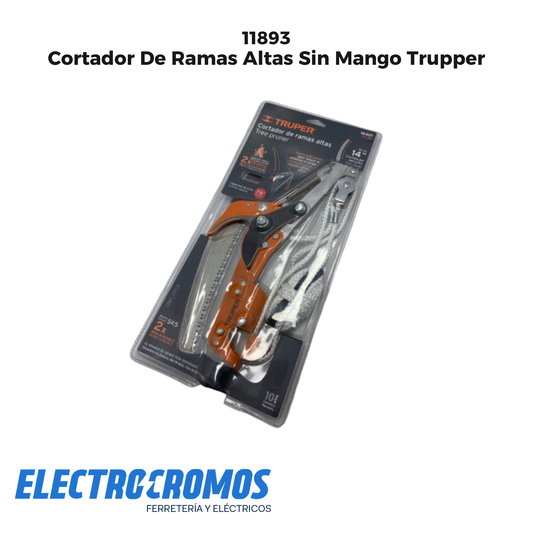 Cortador De Ramas Altas Sin Mango Trupper
