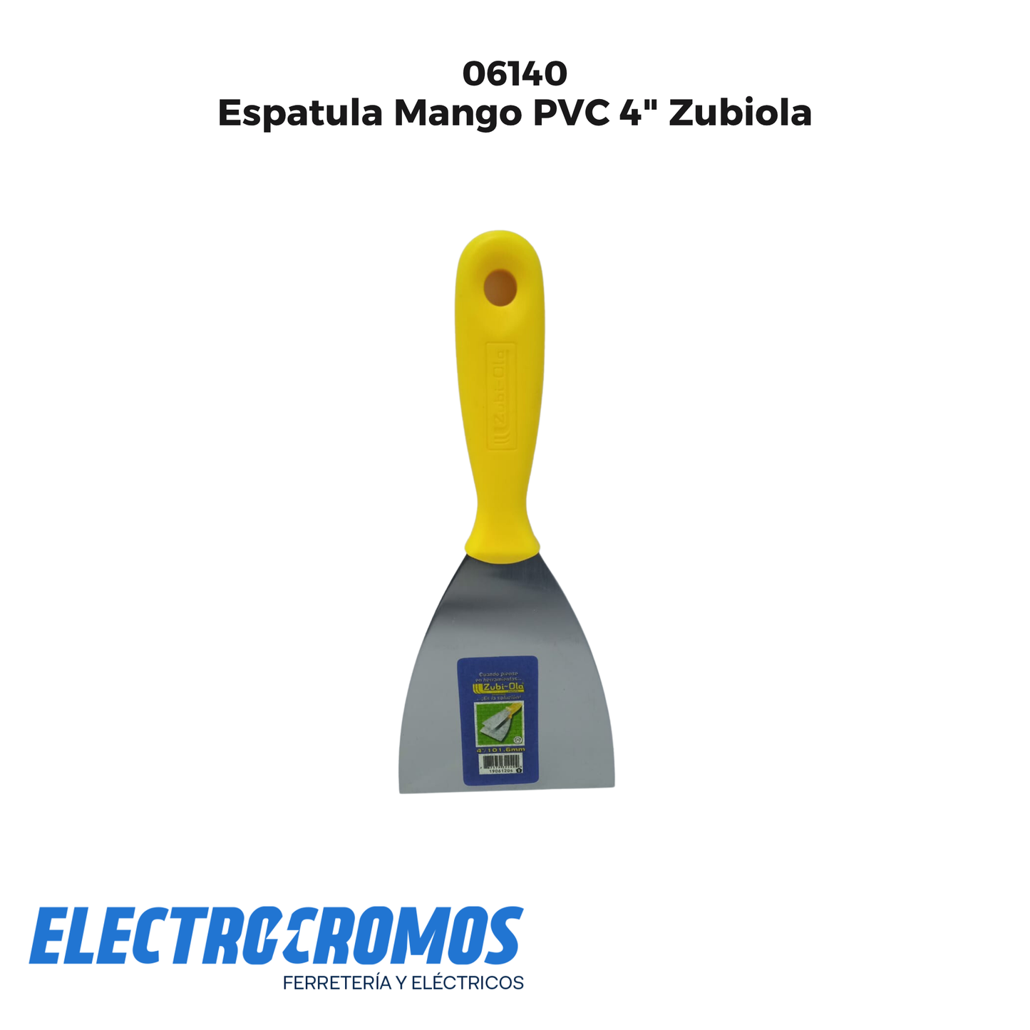 Espatula Mango PVC 4" Zubiola