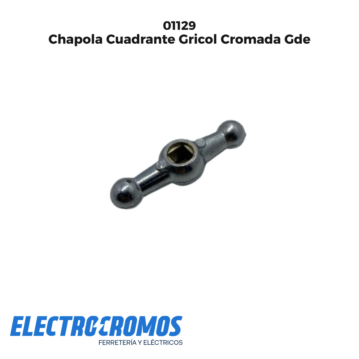 Chapola Cuadrante Gricol Cromada Gde