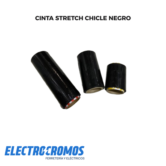 Cinta Stretch Chicle Negro