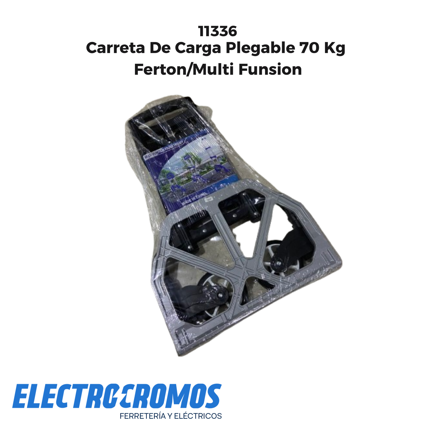 Carreta De Carga Plegable 70 Kg Ferton/Multi Funsion