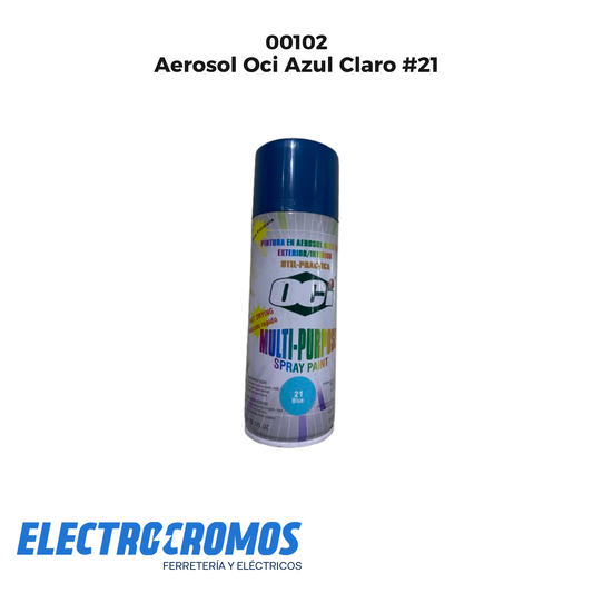 Aerosol Oci Azul Claro #21