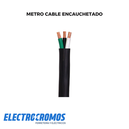 Metro Cable Encauchetado
